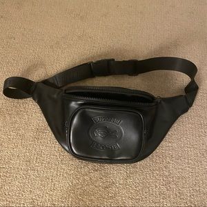 Supreme Lacoste leather waist bag